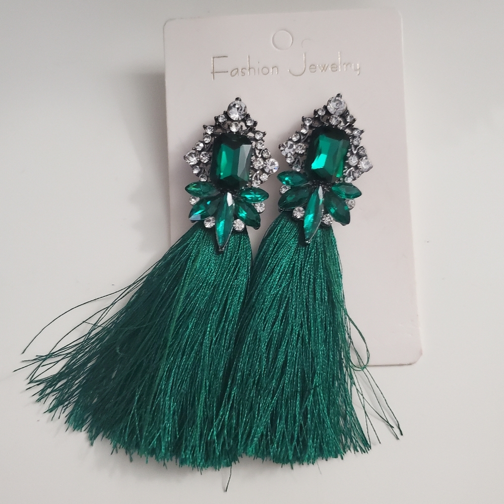 Tassel Decor Earrings